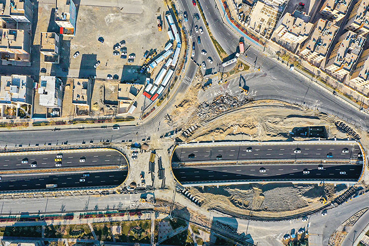 بهره‌برداری کامل از تقاطع خلیج‌فارس مشهد در دی‌ماه ۱۴۰۰