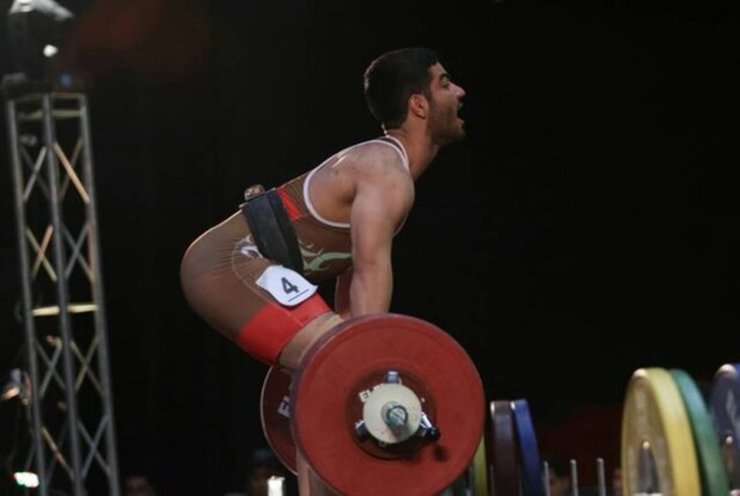 فیلم خوشحالی میرمصطفی جوادی، وزنه‌بردار ایران در مسابقات جهانی تاشکند