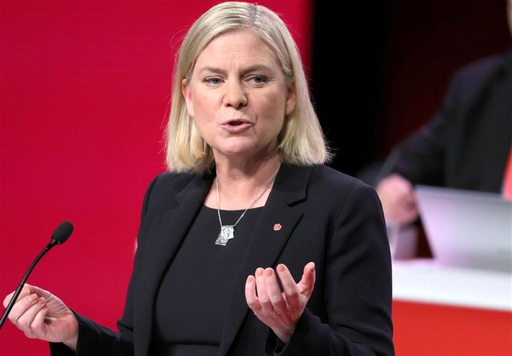 استعفای اولین نخست وزیر زن سوئد تنها چند ساعت پس از انتصاب