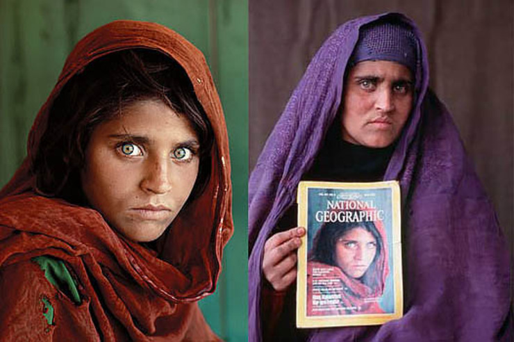 داستان یک عکس | مونالیزای افغانستان به ایتالیا رسید
