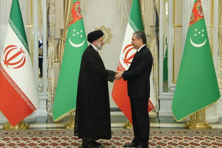 ویدئو| آیت الله رئیسی با رئیس‌جمهور ترکمنستان دیدار کرد