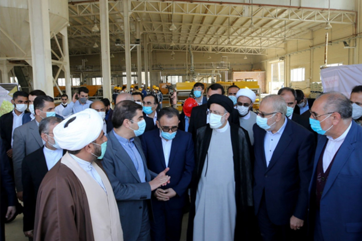 بازدید رئیس‌جمهور از شهرستان مرزی سرخس | آغاز عملیات اجرایی ذخیره‌سازی گاز در سرخس با حضور رئیس جمهور