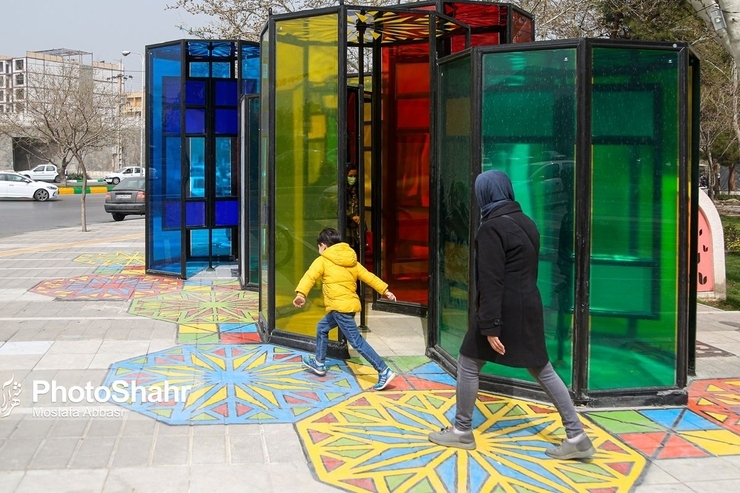 ویدئو | استقبال مردم از بهار هنر مشهد در نوروز ۱۴۰۱