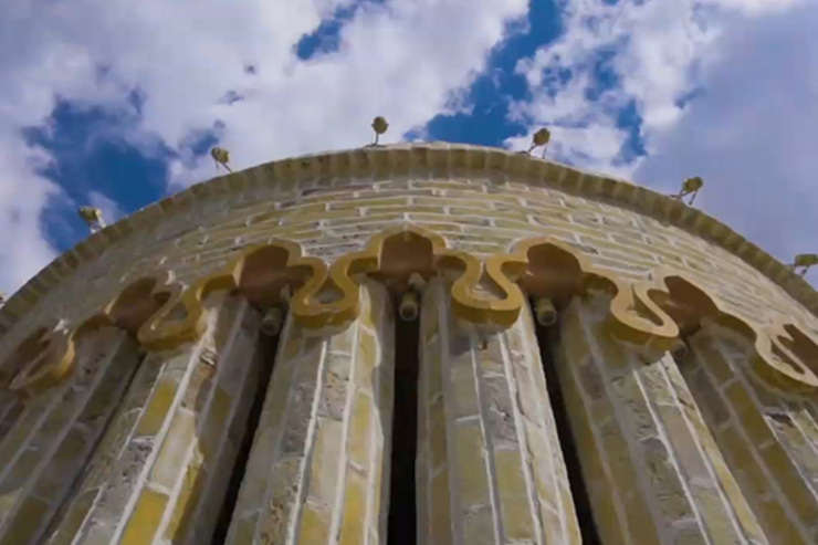 ویدئو | نگاهی به پاویون «خشت و خورشید» در مشهد