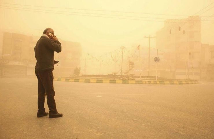 تهران آلوده‌ترین شهر جهان شد (۱۹ فروردین ۱۴۰۱)