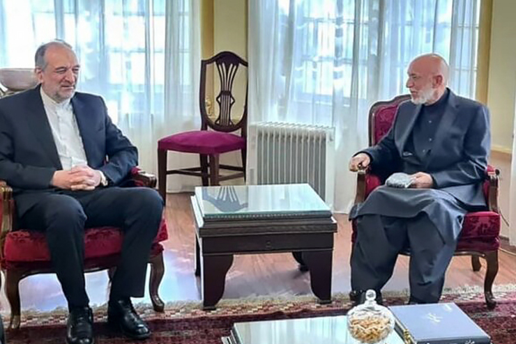 حامد کرزی: مردم ایران و افغانستان با هوشیاری روحیه برادری خود را حفظ کنند
