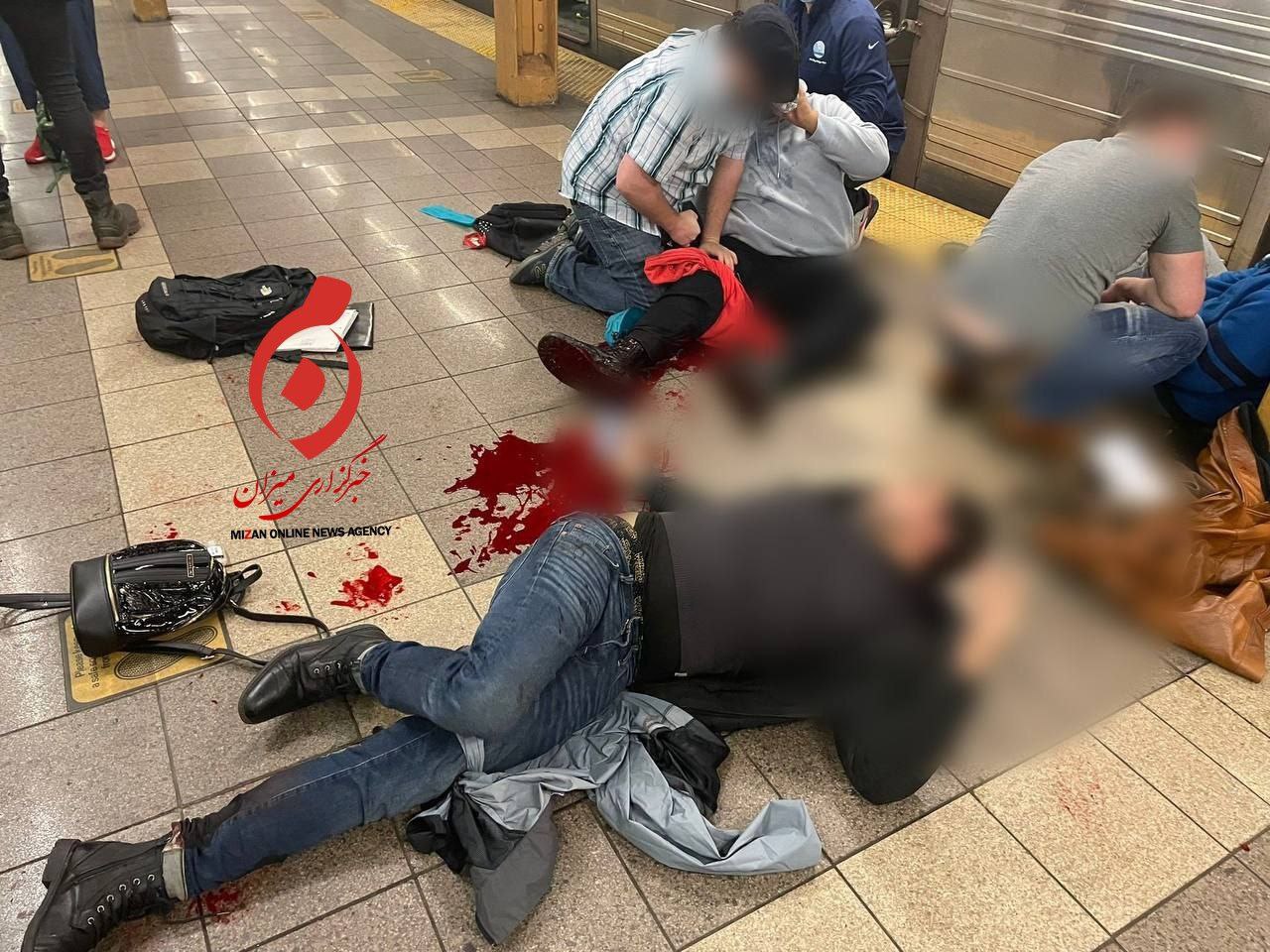 تیراندازی به سوی مردم در مترو «بروکلین» آمریکا + فیلم