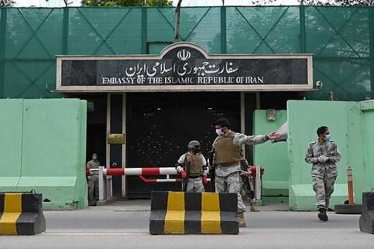 طالبان ۱۵ آشوب‌گر را از مقابل سفارت ایران در کابل بازداشت کرد