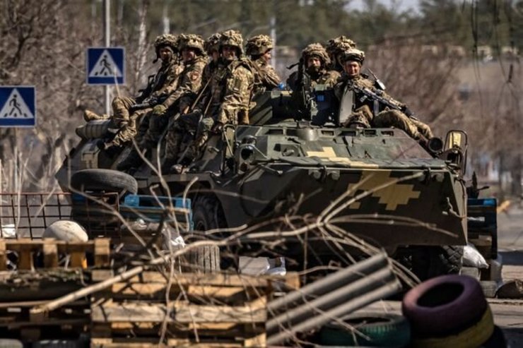 نیروهای ارتش افغانستان در جنگ اوکراین