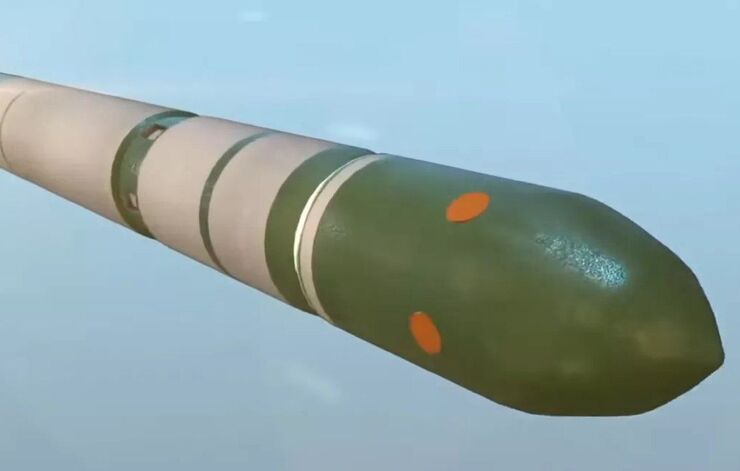 پرتاب موفق موشک قاره پیمای بالستیک "سارمات" توسط روسیه + فیلم