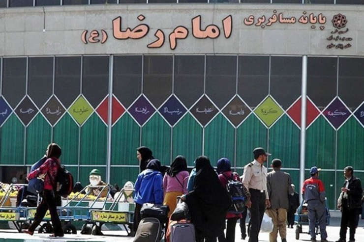 خدمات‌رسانی پایانه‌های مسافربری مشهد به بیش از ۵۴۸ هزار زائر