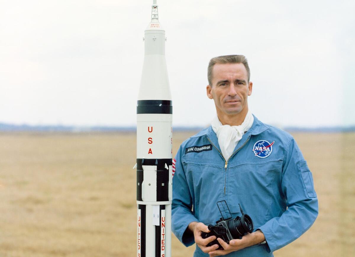 آخرین بازمانده پرواز «آپولو ۷» ناسا در ۹۰ سالگی درگذشت