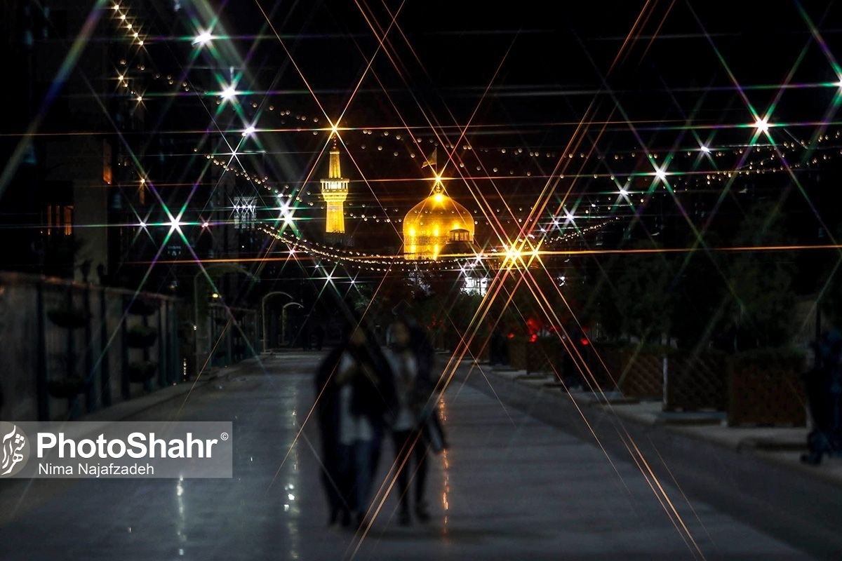 صرفه‌جویی در مصرف انرژی با کم‌کردن روشنایی معابر شهر مشهد 