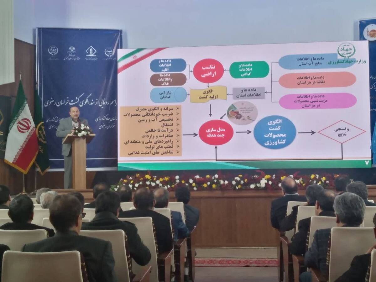 معاون وزیر جهاد کشاورزی در مشهد: آینده کشور در گرو امنیت غذایی است 