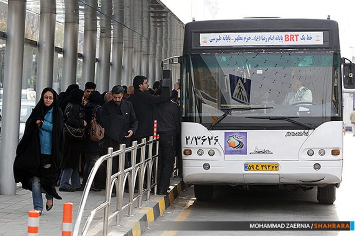 خدمات‌رسانی رایگان حمل‌ونقل عمومی در روز ولادت حضرت زهرا (س) در مشهد