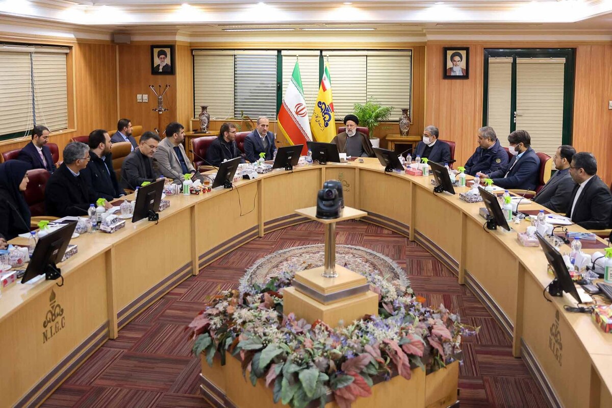 بازدید سرزده رئیس جمهور از شرکت ملی گاز ایران