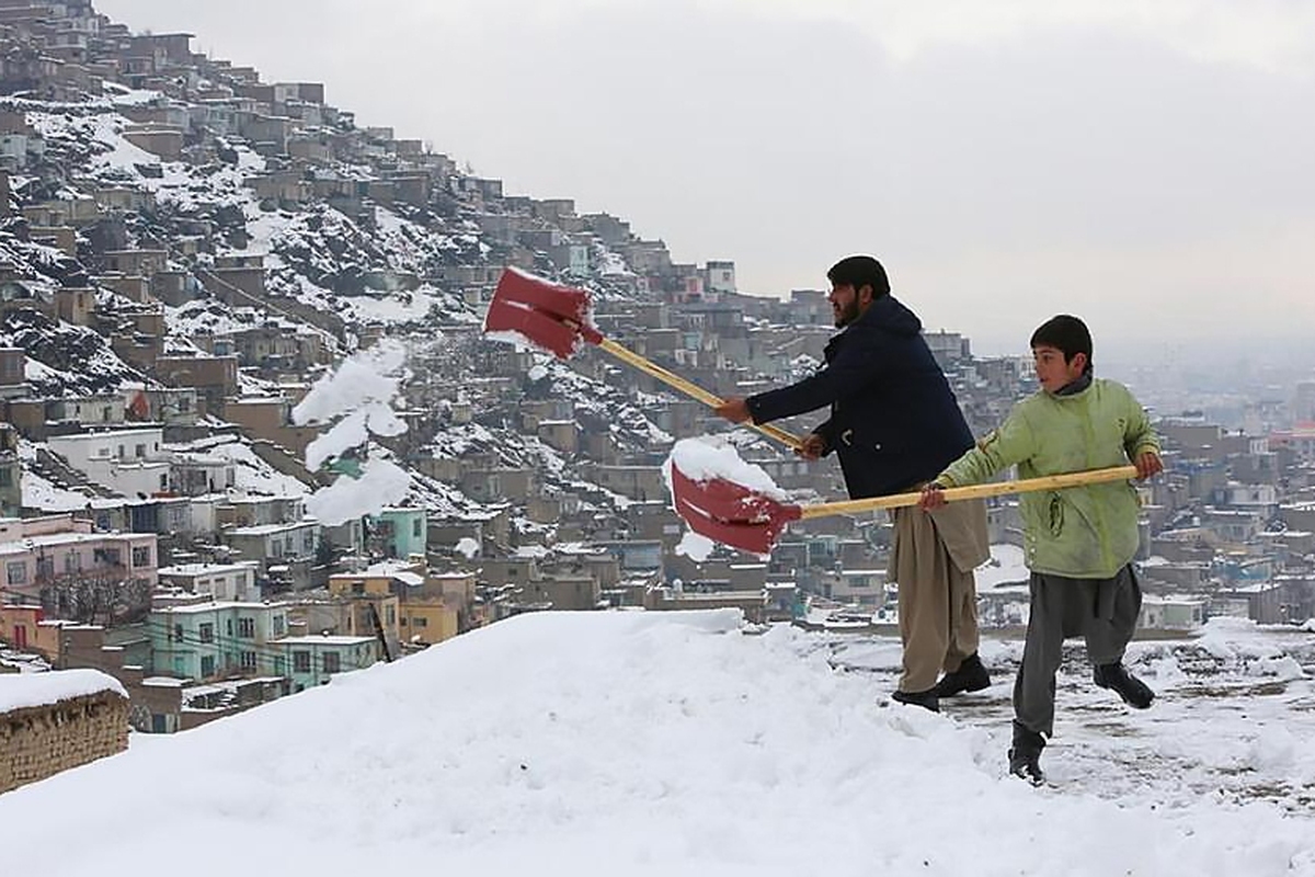 تلفات جدی به دنبال برف و سرمای شدید در افغانستان