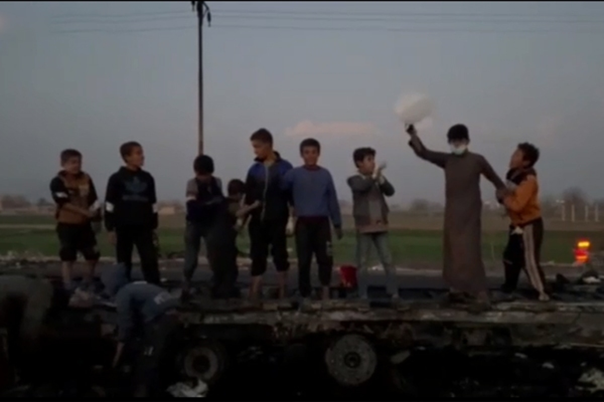 جزئیاتی از حمله رژیم صهیونیستی به محموله ایرانی در سوریه + فیلم