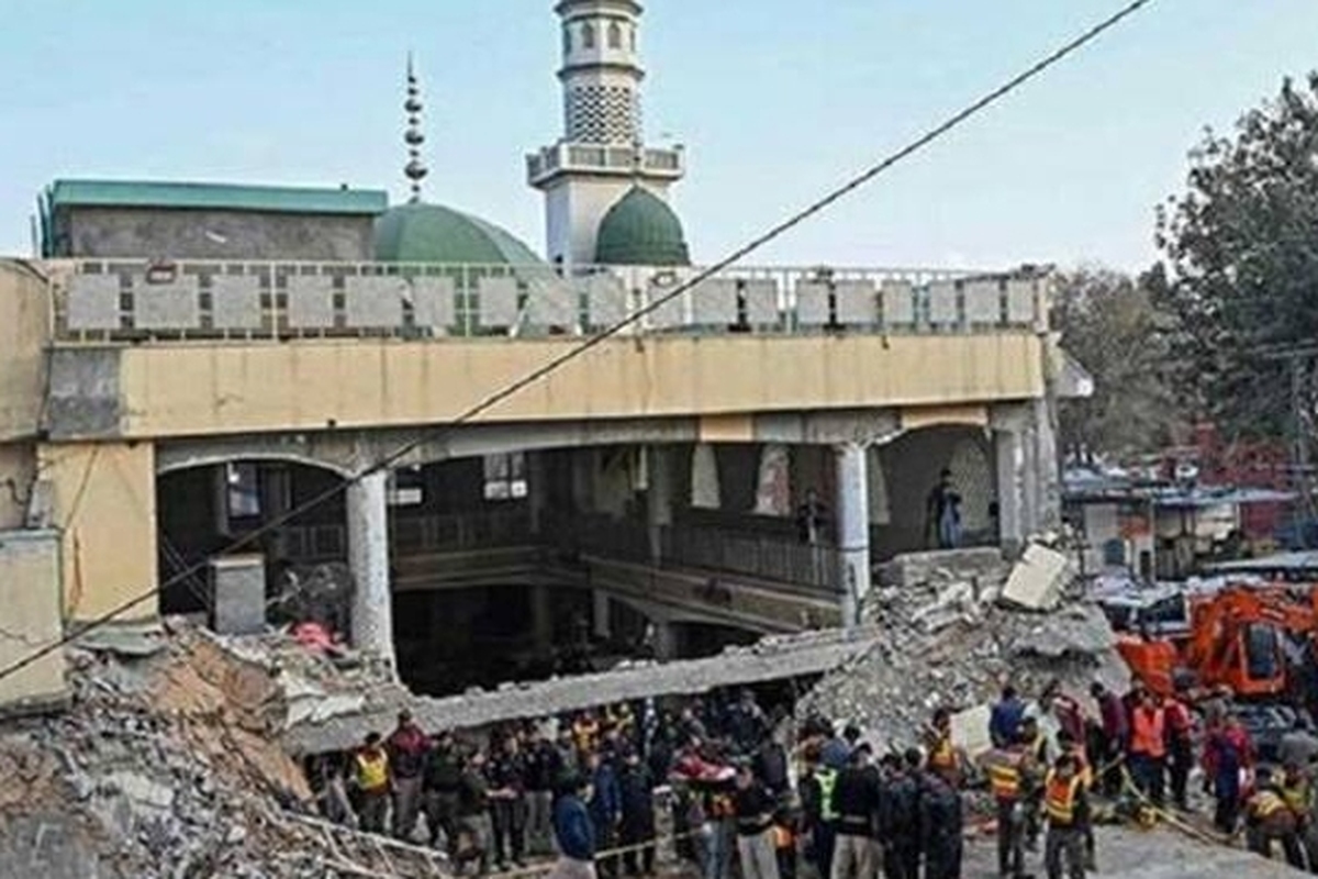 افزایش شمار قربانیان حمله به یک مسجد در پاکستان
