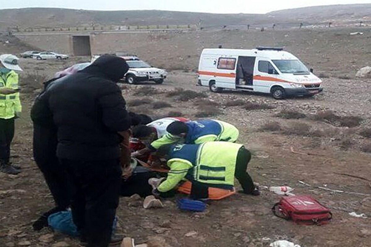 واژگونی اتوبوس زائران عتبات عالیات در کردستان + جزئیات