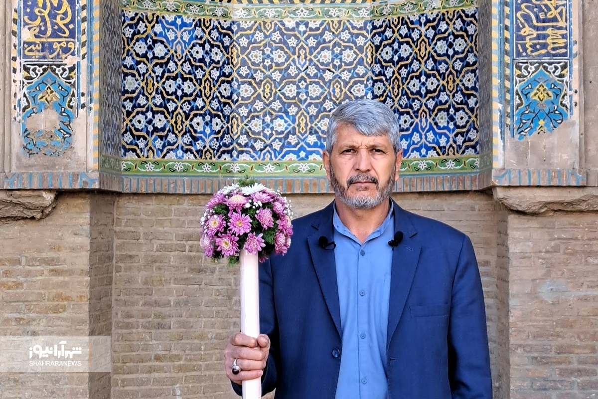 ویدئو | طنین منقبت خوان افغانستانی در مصلای مشهد