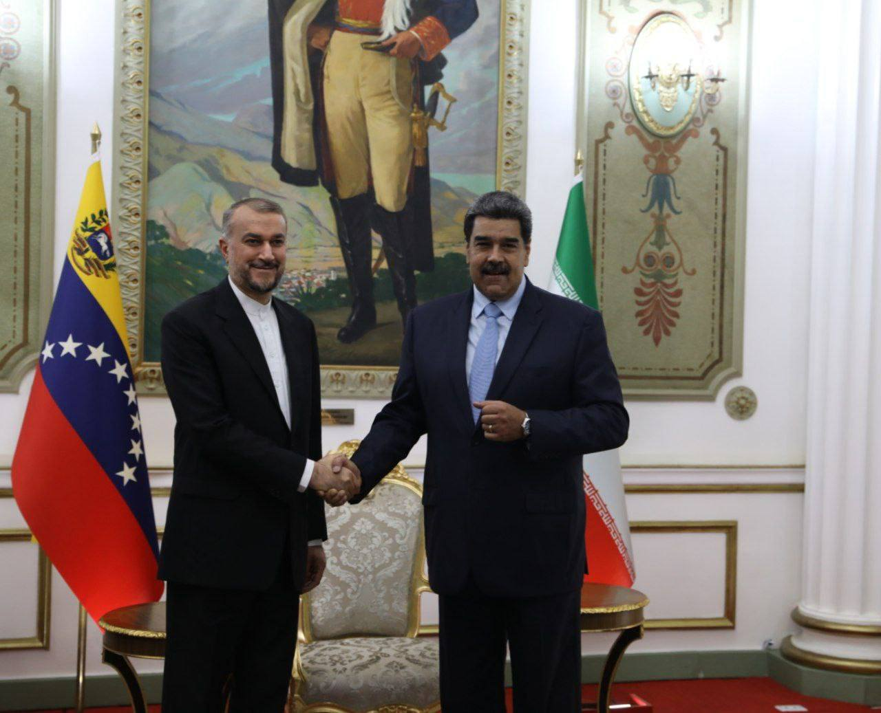 امیرعبداللهیان با رئیس‌جمهور ونزوئلا دیدار کرد+ عکس