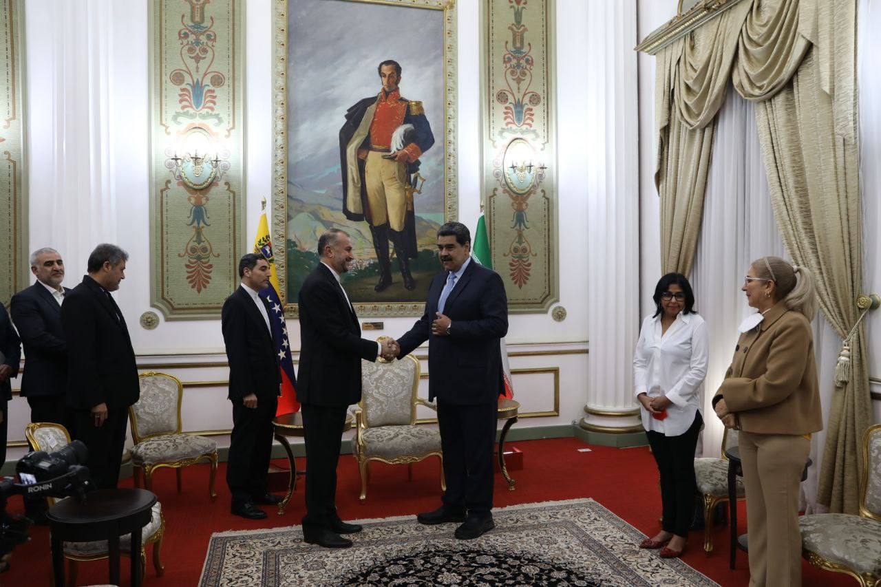 امیرعبداللهیان با رئیس‌جمهور ونزوئلا دیدار کرد+ عکس