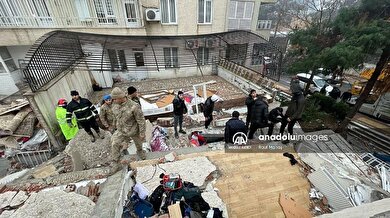 عکس‌هایی از زلزله امروز در ترکیه (۱۷ بهمن ۱۴۰۱)