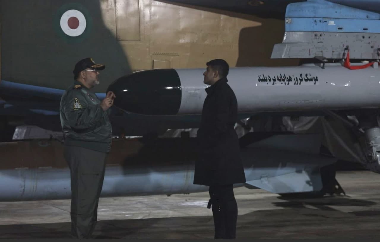 موشک کروز بردبلند «عاصف» سلاح جدید سوخو ۲۴+ عکس