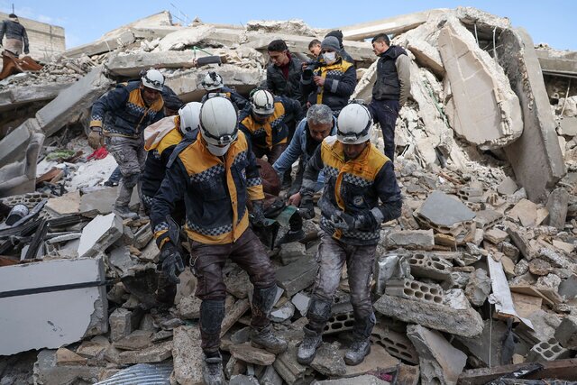 تلفات زلزله ترکیه و سوریه از مرز ۱۵ هزار نفر گذشت