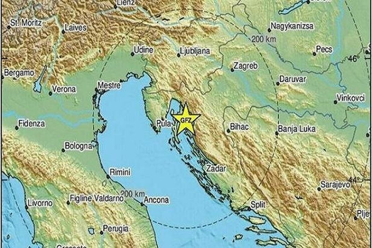 زلزله ۵.۳ ریشتری کرواسی را لرزاند (۲۸ بهمن ماه ۱۴۰۱)
