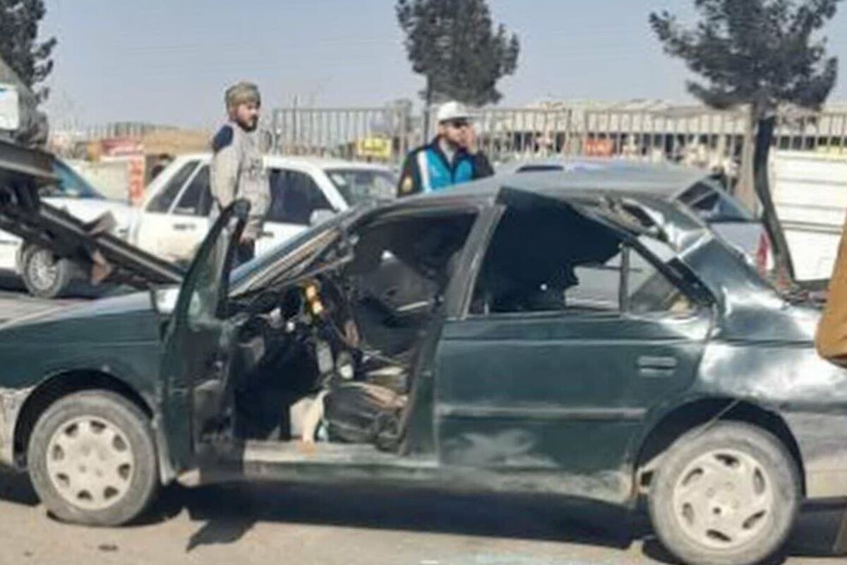 تصادف مرگبار سرویس مدرسه در بزرگراه پیامبر اعظم(ص) مشهد | یک فوتی در این حادثه دلخراش + عکس