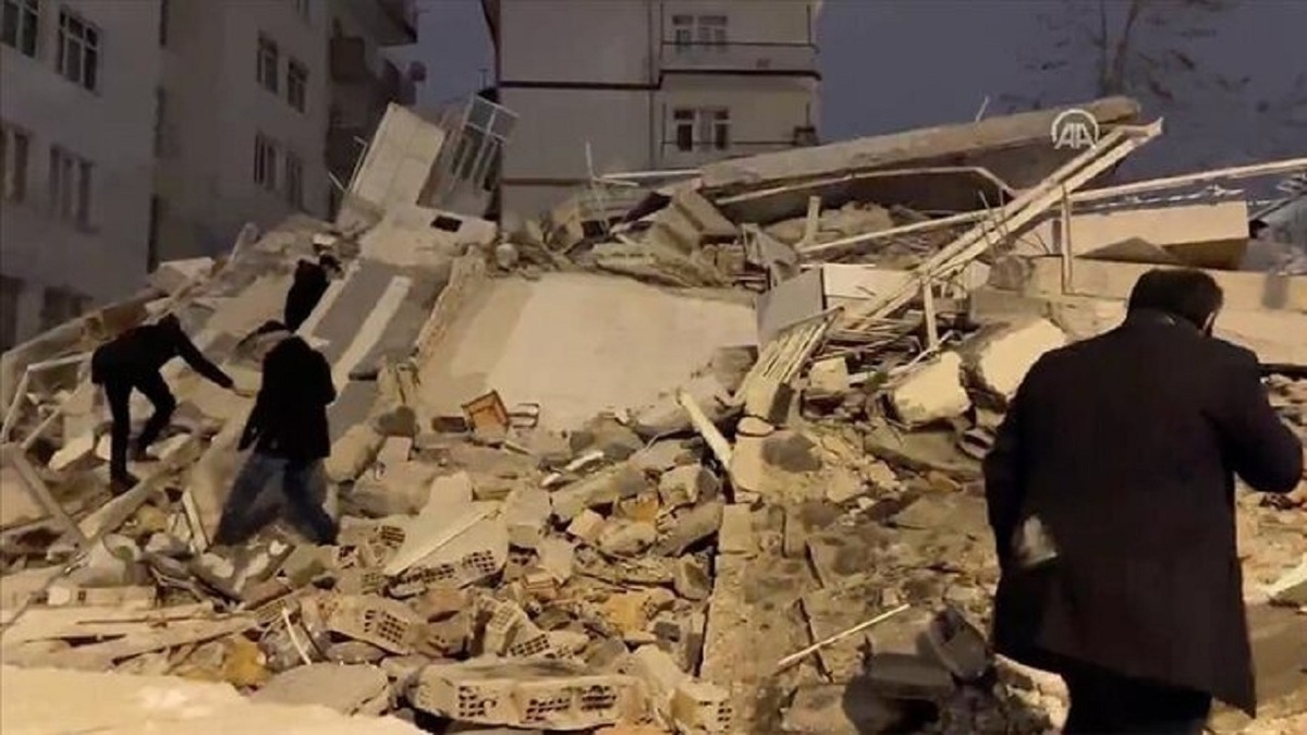 ویدئو| لحظه وقوع زلزله دوم ترکیه با قدرت ۷/۸ ریشتر