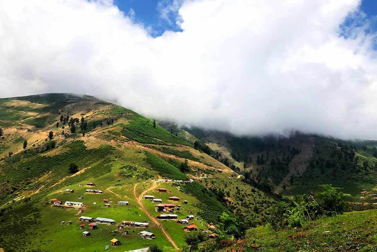 ویدئو| کوهستان برفیِ روستای ییلاقی اولَسبِلَنگاه