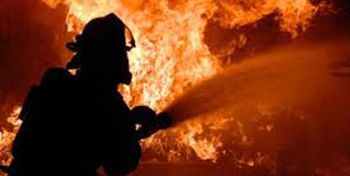 آتش‌سوزی در فرودگاه شیراز مهار شد (۱۵ اسفندماه ۱۴۰۱)