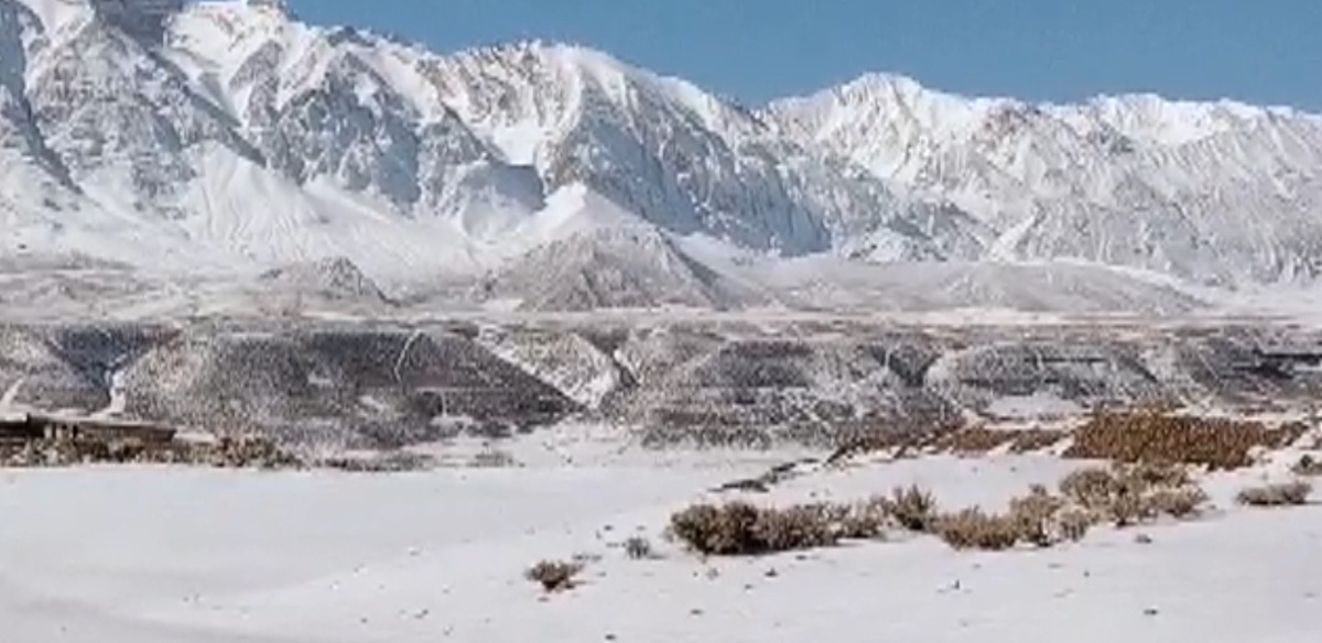 ویدئو| ارتفاعات برفی زردکوه