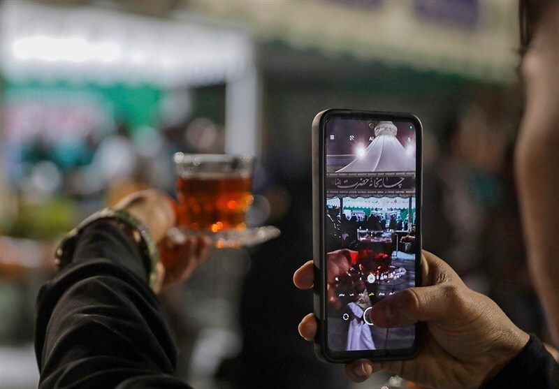 افتتاح چهارمین چایخانه دائمی حرم مطهر رضوی در صحن امام حسن مجتبی (ع) + عکس