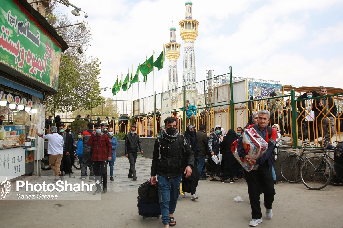 پیش بینی ورود ۷۰ درصد زائرین از محور جنوبی شهر مشهد در ایام نوروز