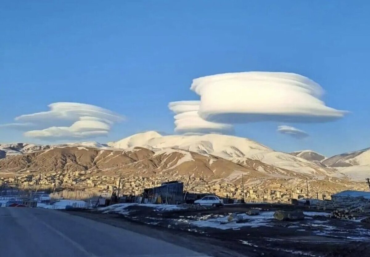 دلیل علمی ایجاد ابرهای عدسی‌شکل در آسمان خلخال چیست؟