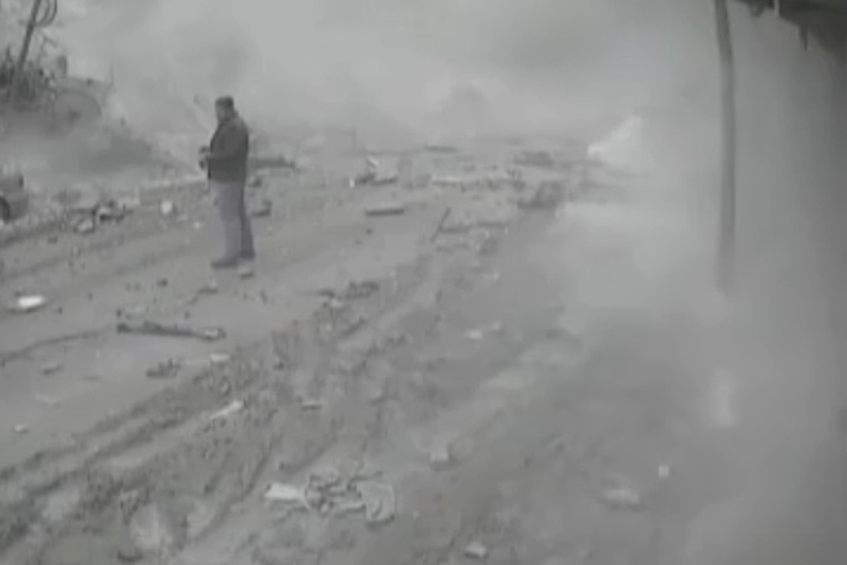 ویدئو | لحظه هولناک فروریختن یک ساختمان ۷ طبقه در ترکیه