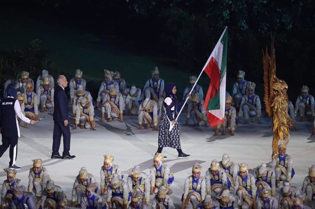 کاروان ایران با نام "شهید محسن حججی" در بازی‌های آسیایی