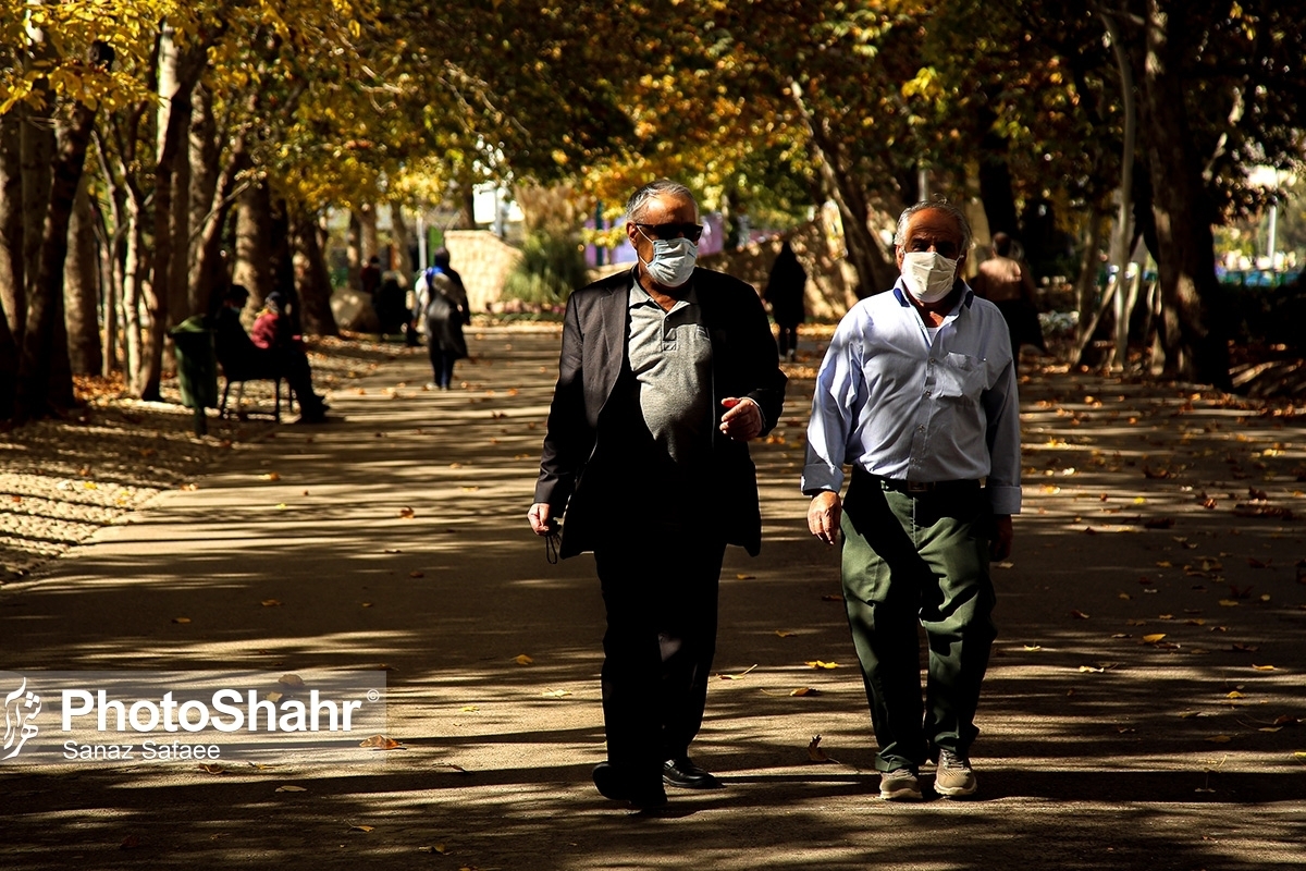 هوای کلانشهر مشهد سالم و مناسب پیاده روی است (۲۵ اسفندماه ۱۴۰۱)