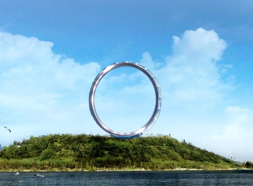 تصاویری از بزرگترین چرخ و فلک بدون پره جهان | حلقه سئول