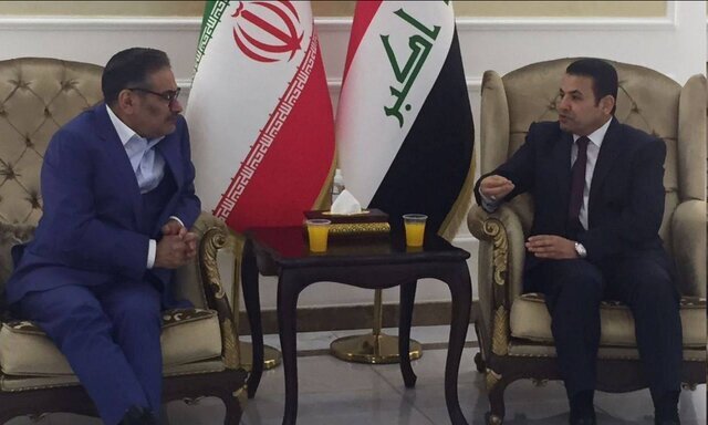 علی شمخانی وارد بغداد شد| ادای احترام هیئت ایرانی به «شهدای پیروزی» در عراق+ فیلم و عکس