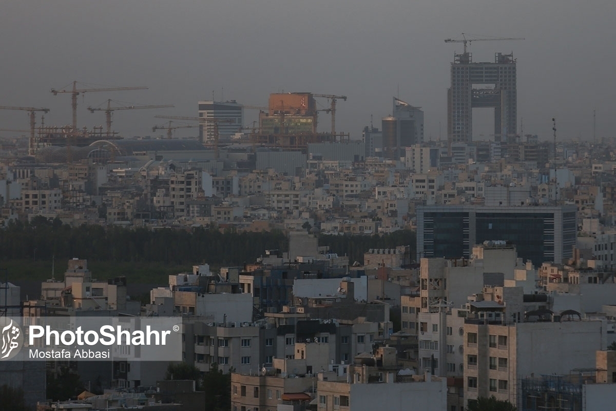 هوای کلانشهر مشهد دوباره آلوده شد (۸ اسفندماه ۱۴۰۱)