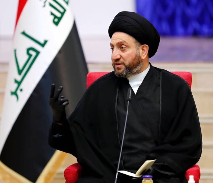 سید عمار حکیم: اوضاع سیاسی عراق نیاز به بازنگری واقع‌بینانه و فوری دارد|انتظار برای راه‌حل خارجی، خطر بزرگی برای کشور است