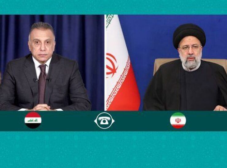 تماس تلفنی رئیسی و الکاظمی | رئیس جمهور: وحدت در عراق همواره مورد تاکید ایران بوده و هست