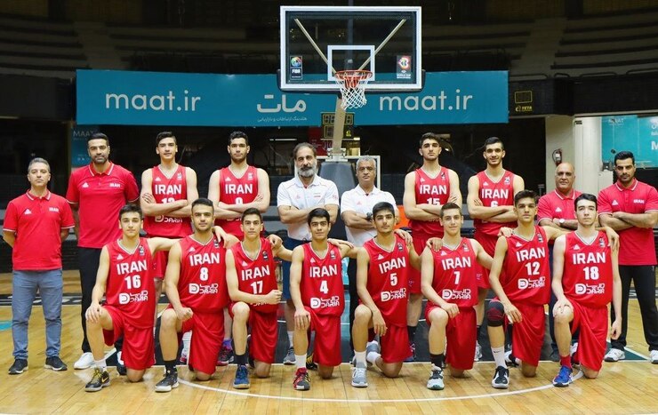 تیم ملی بسکتبال نوجوانان در اردن