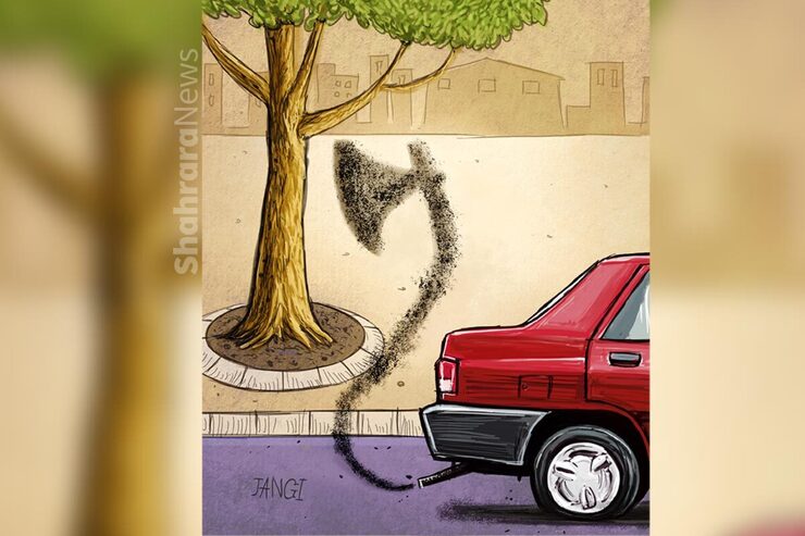 کارتون | پراید؛ آلاینده ترین خودرو سواری در مشهد