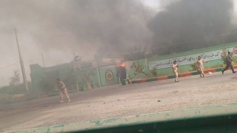 حمله به پاسگاه انتظامی در میناب هرمزگان تکذیب شد + فیلم و عکس